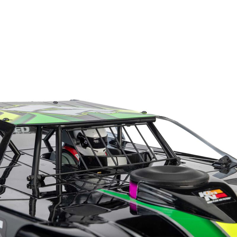 LOSI 22S Dirt Late Model (NZ Super Saloon), 1/10 2WD RTR Dirt Oval - GREEN