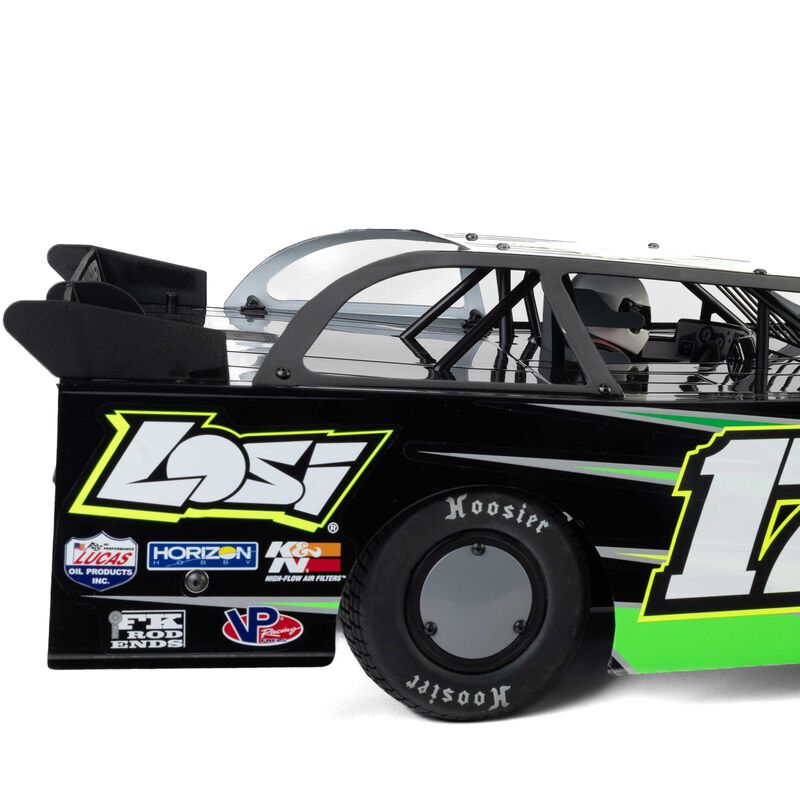 LOSI 22S Dirt Late Model (NZ Super Saloon), 1/10 2WD RTR Dirt Oval - GREEN