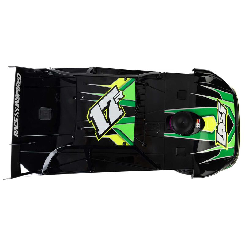 LOSI 22S Dirt Late Model (NZ Super Saloon), 1/10 2WD RTR Dirt Oval - GREEN