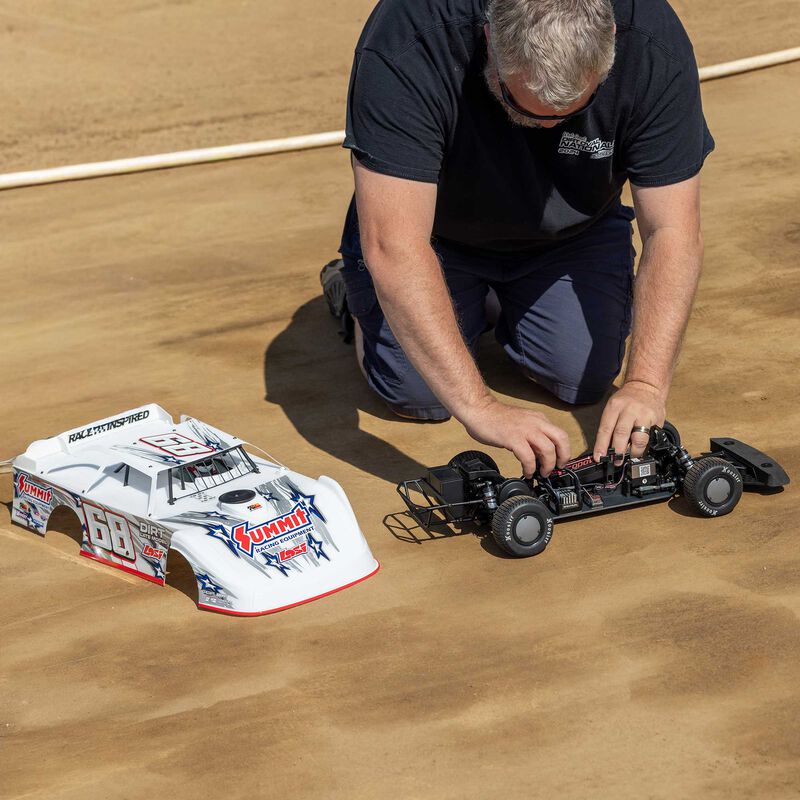 LOSI 22S Dirt Late Model (NZ Super Saloon) 1/10 RTR - Summit Racing (Lipo Battery & Charger Included)