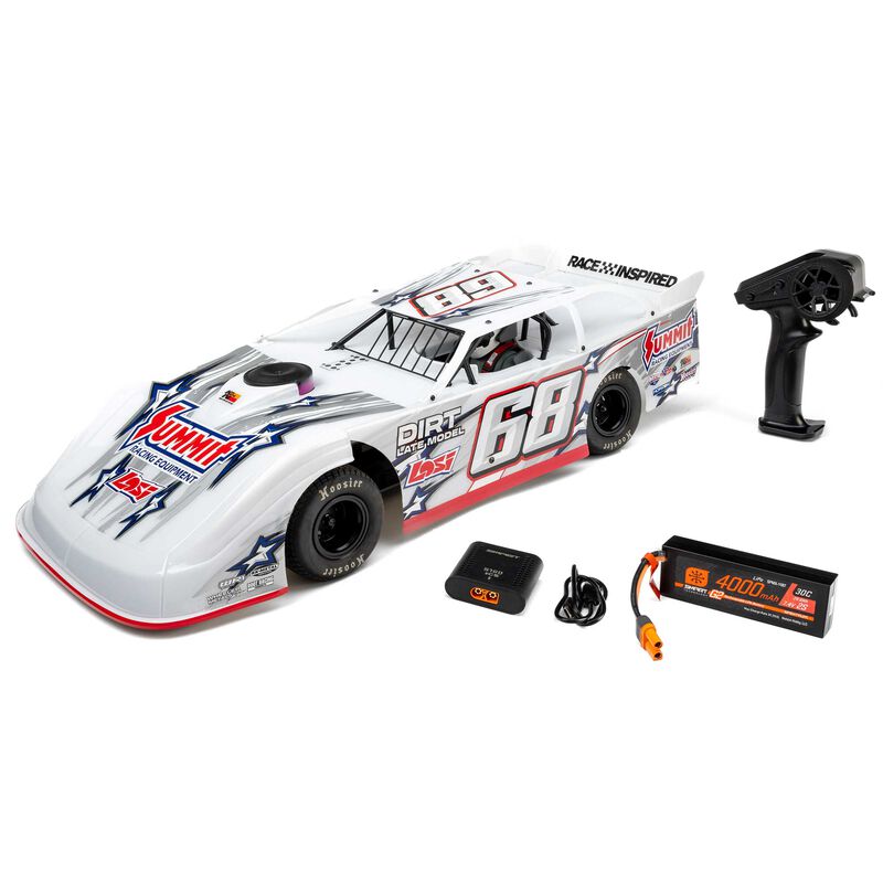 LOSI 22S Dirt Late Model (NZ Super Saloon) 1/10 RTR - Summit Racing (Lipo Battery & Charger Included)
