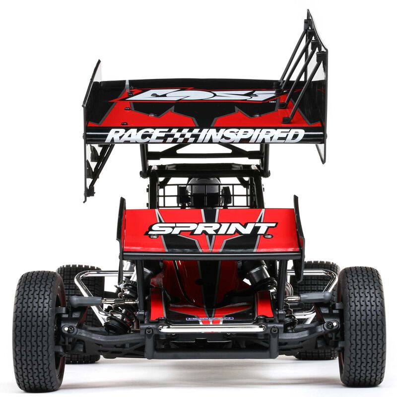 LOSI 22S Sprint, RTR with Battery and Charger, Red: 1/10 2WD