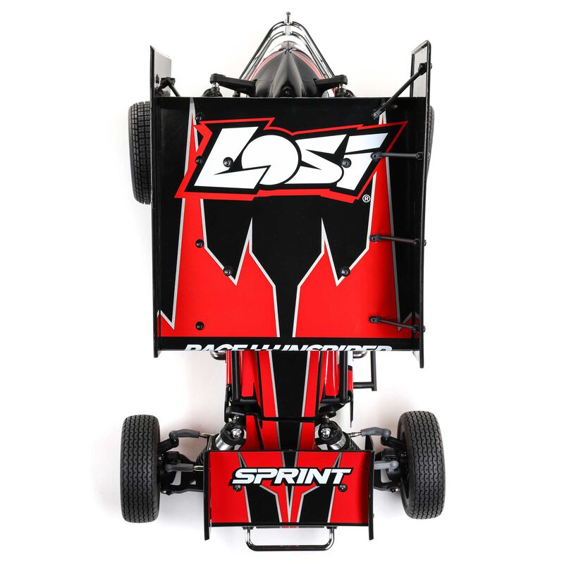 LOSI 22S Sprint, RTR with Battery and Charger, Red: 1/10 2WD