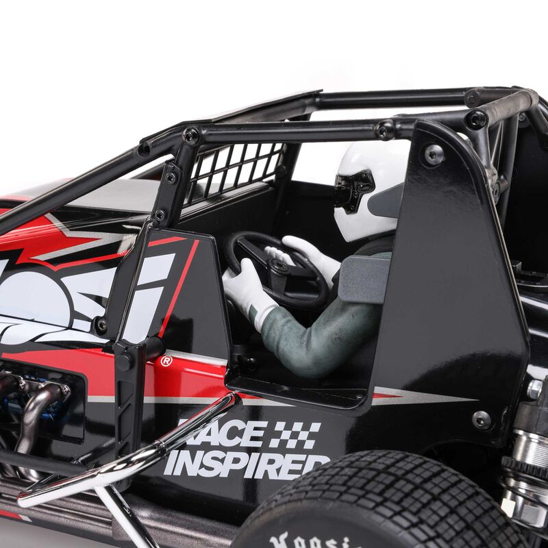 LOSI 22S Sprint, RTR with Battery and Charger, Red: 1/10 2WD