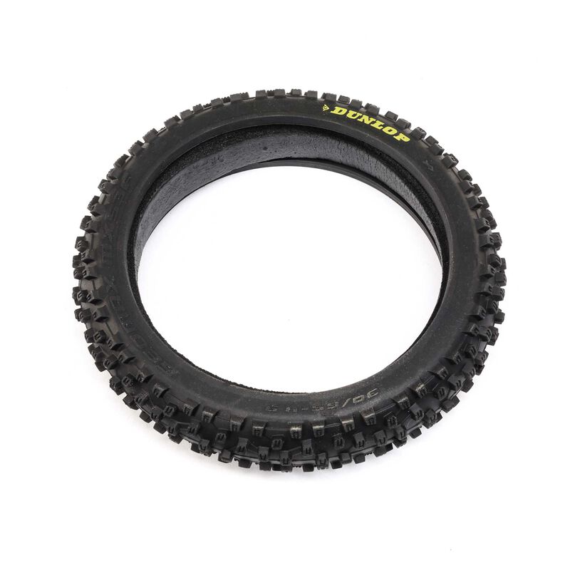 LOSI: Dunlop MX53 Front Tire w/Foam, 60 Shore: PM-MX