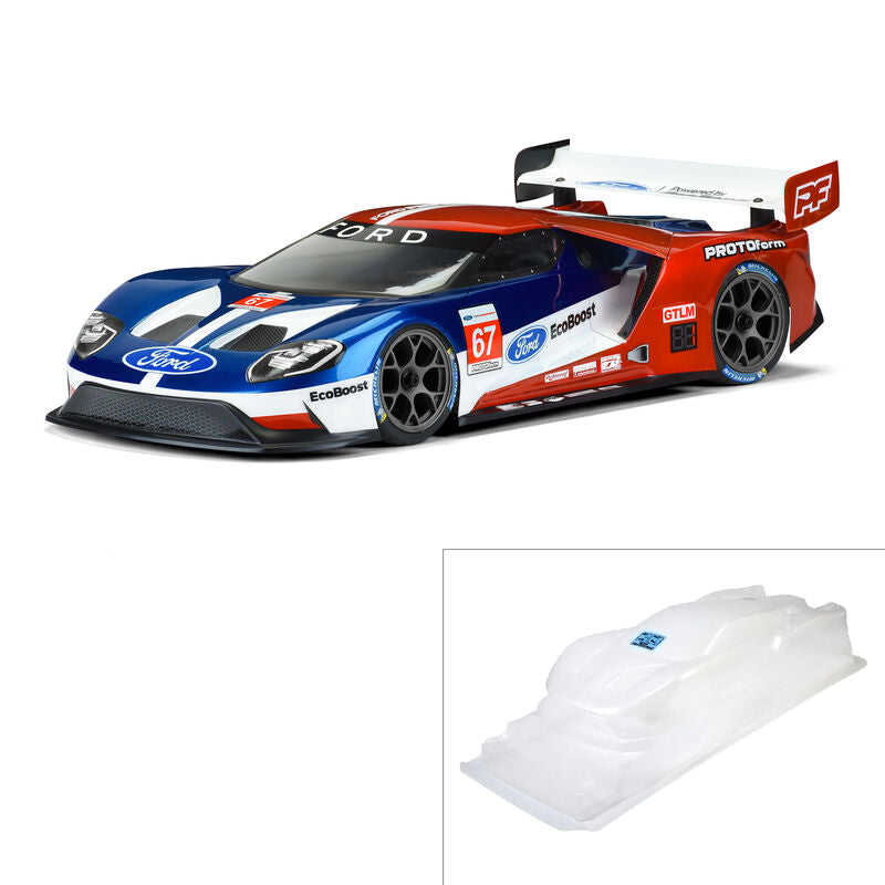 PRO-LINE: Ford GT Light Weight Clear Body, 190mm by Protoform