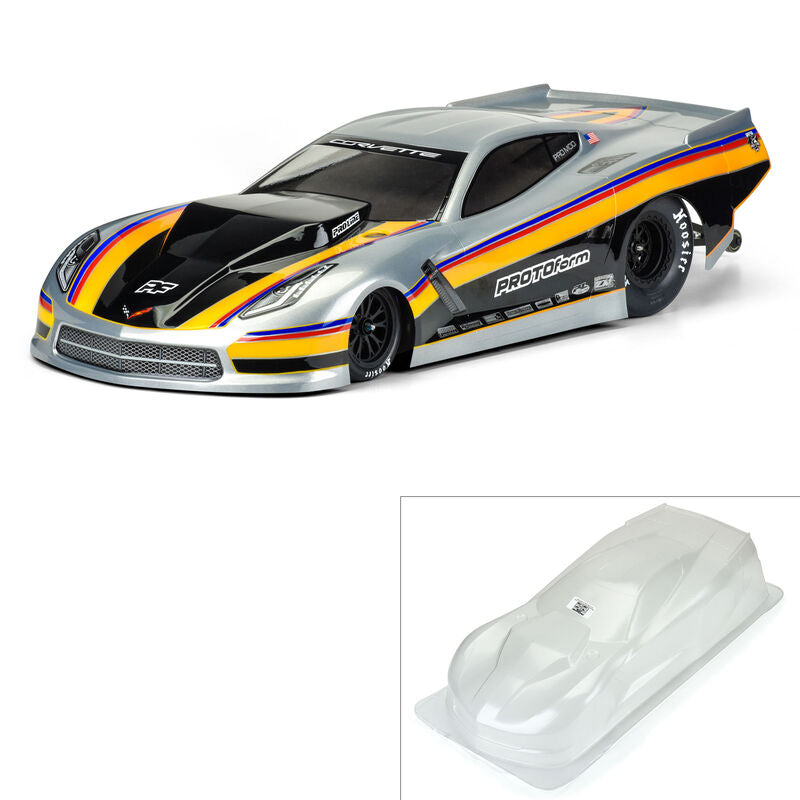 PRO-LINE: Chevrolet Corvette C7 Pro-Mod Clr Body-Slash 2wd by Protoform