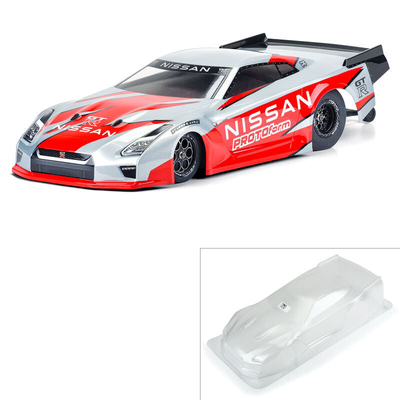 PRO-LINE: 1/10 Nissan GT-R R35 Clr Body: Losi 22S Drag Car