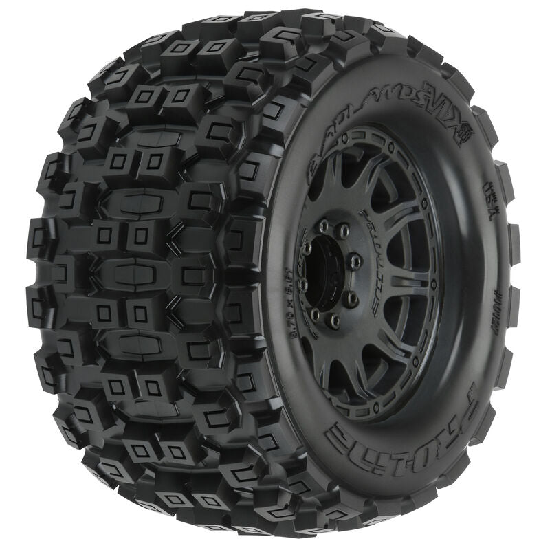 PRO-LINE: Badlands MX38 3.8" MTD Raid 8x32 17mm MT F/R