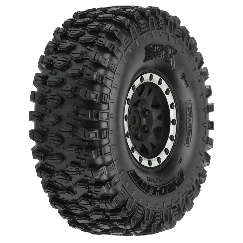 PRO-LINE: Hyrax 1.9 Predator MTD Impulse Bead-Loc Whls F/R