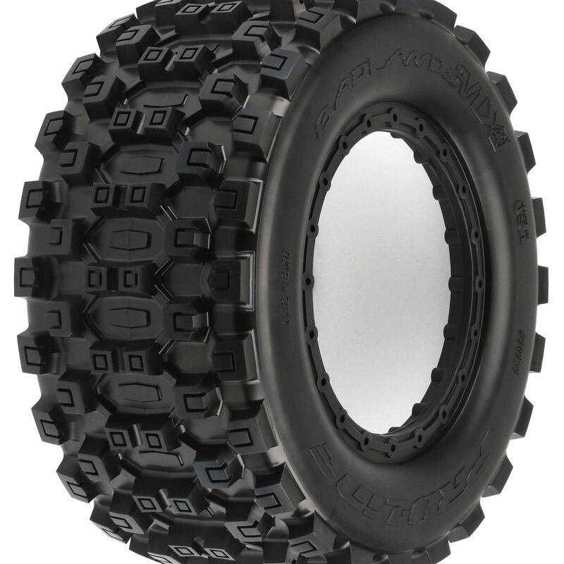 PRO-LINE: 1/5 Scale Badlands MX43 Pro-Loc Tire(2):Pro-Loc X-MAXX Wheel
