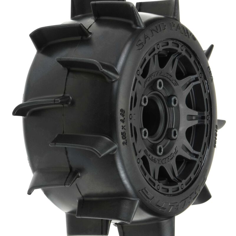 PRO-LINE: Sand Paw LP 2.8" MTD Raid Black 6x30 F/R