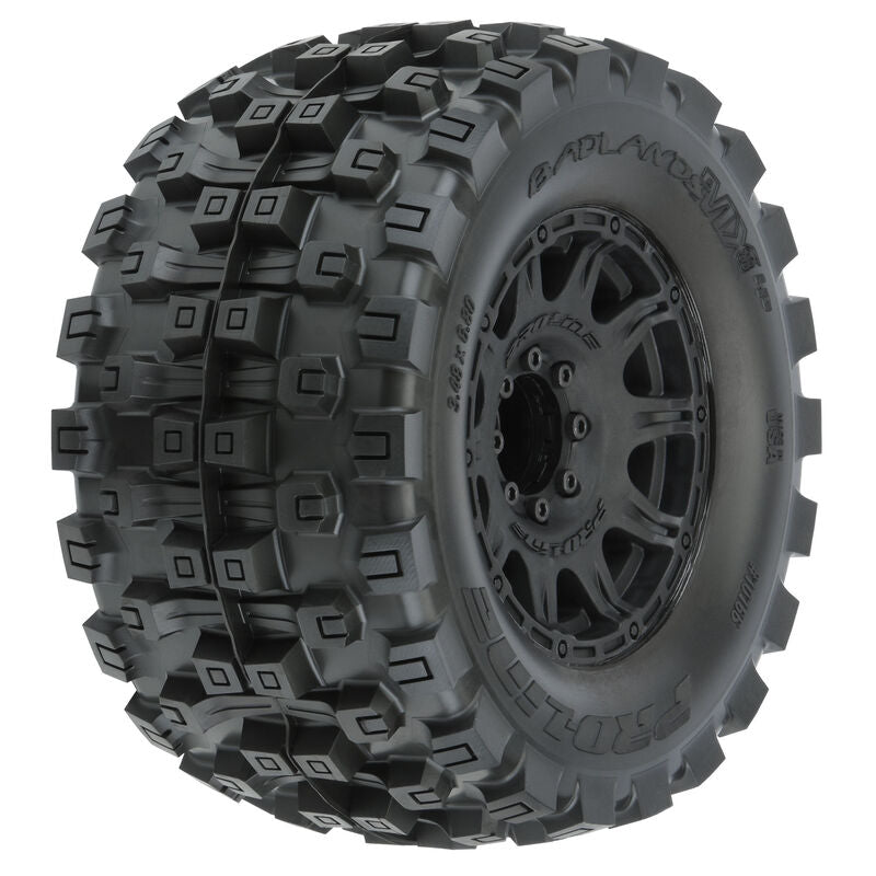 PRO-LINE: Badlands MX38 HP 3.8" BELTD MTD Raid 8x32 17mm F/R