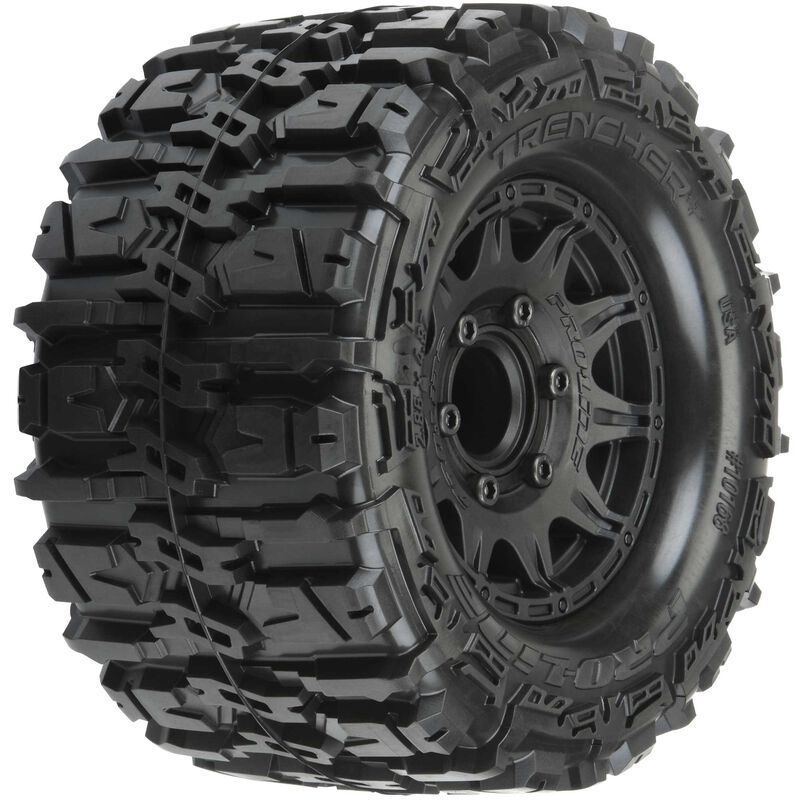 PRO-LINE: Trencher HP 2.8 BELTED Tires MTD Raid 6x30 Wheels F/R