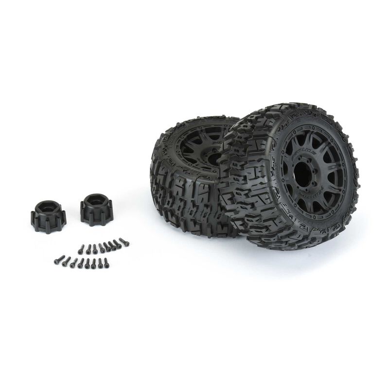 PRO-LINE: Trencher LP 3.8" MTD Raid 8x32 Wheels 17mm F/R