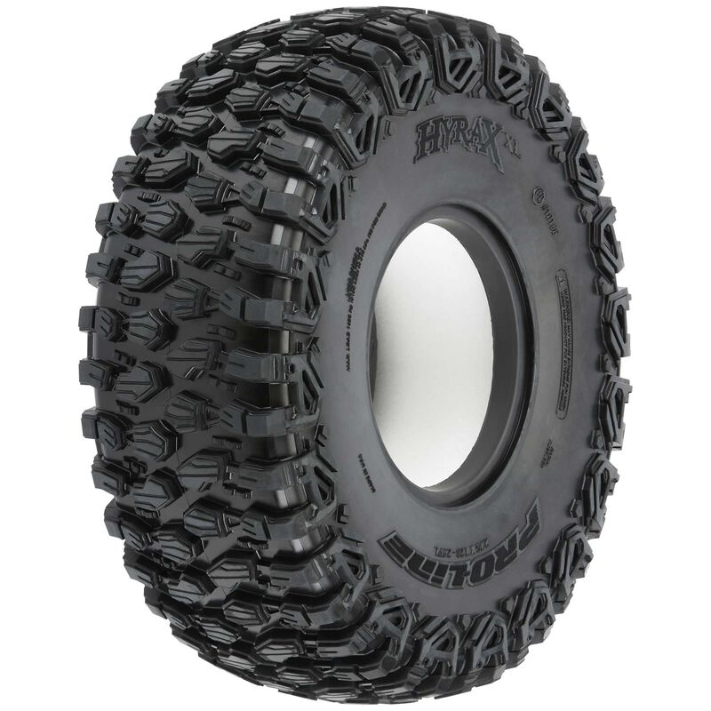 PRO-LINE: 1/6 Hyrax XL G8 Fr/Rr 2.9" Rock Crawling Tires (2)