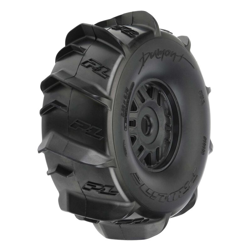 PRO-LINE: Dumont Paddle MTD on Black Wheels Mojave F/R