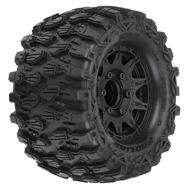 PRO-LINE: Hyrax 2.8" Tires MTD Black 6x30 Stampede F/R