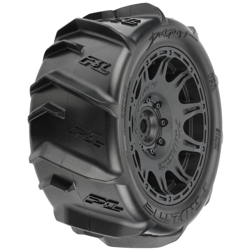 PRO-LINE: Dumont Snd/Snw 5.7 Trs MTD Removable 24mm Hex Black Raid (2)