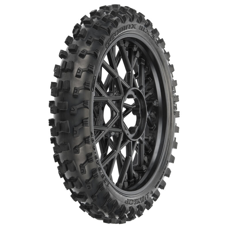 PRO-LINE: Dunlop Geomax MX33 V2 Bead CR4 Front Tire MTD Bullyspoke Black: Promoto-MX