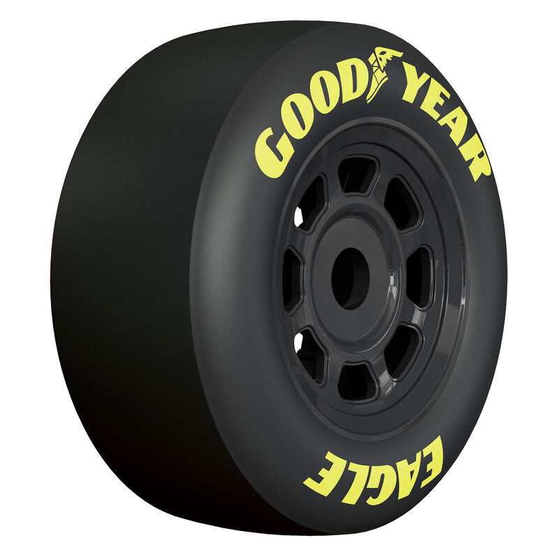 PRO-LINE: 1/7 Goodyear NASCAR Truck F/R Belted MTD 17mm Black: Infraction 6S