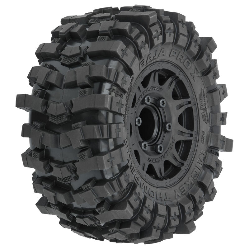 PRO-LINE: 1/10 Mickey Thompson Baja Pro X F/R 2.8inch Tires MTD 12mm/14mm Raid (2)