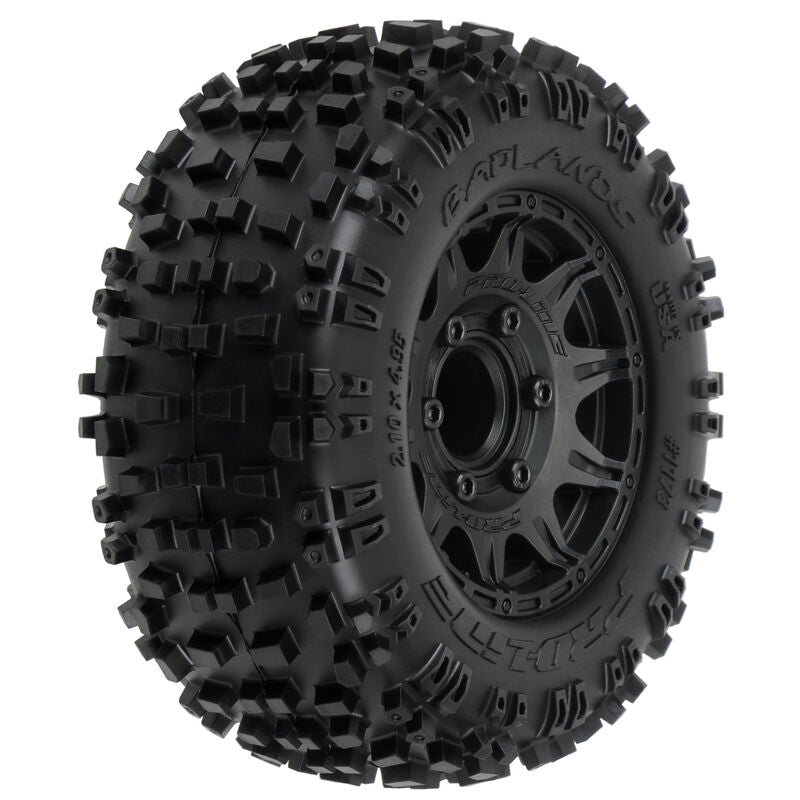 PRO-LINE: Badlands 2.8" MTD Raid Black 6x30 F/R