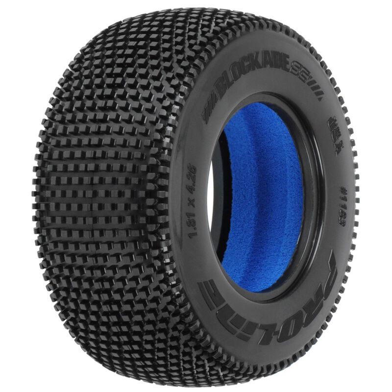 PRO-LINE: Fr/R Blockade SC 2.2/3.0 M3 Tire: SLH, SLH 4x4(2)