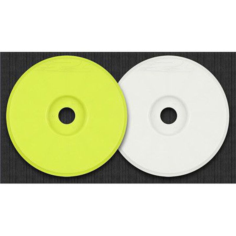 PRO-LINE: 1/8 Velocity V2 Buggy Wheel, Fr & R, White(4)