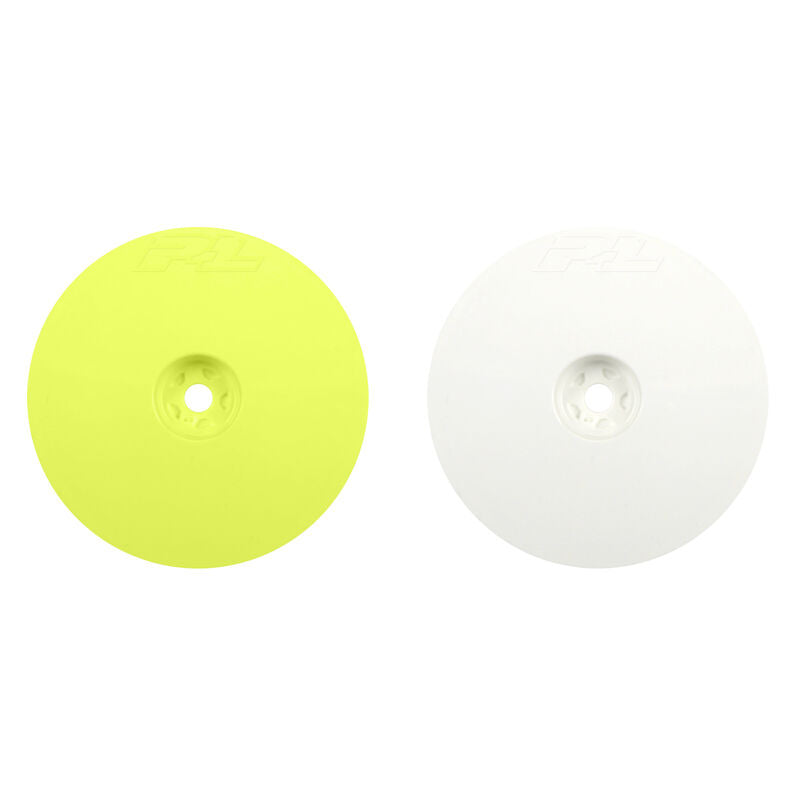 PRO-LINE: Fr Velocity 2.2 Hex Wheel,Yel: RB5, 12mm Hex B4.1