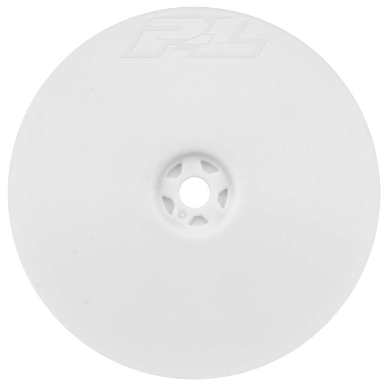 PRO-LINE: Velocity 2.2 4WD Front White Wheel (2) : XB4 and 22X-4