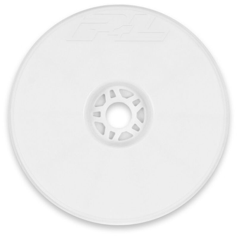 PRO-LINE: 1/8 Truck/Truggy Velocity VTR 4" Zero Offset Wheels WHITE(4)