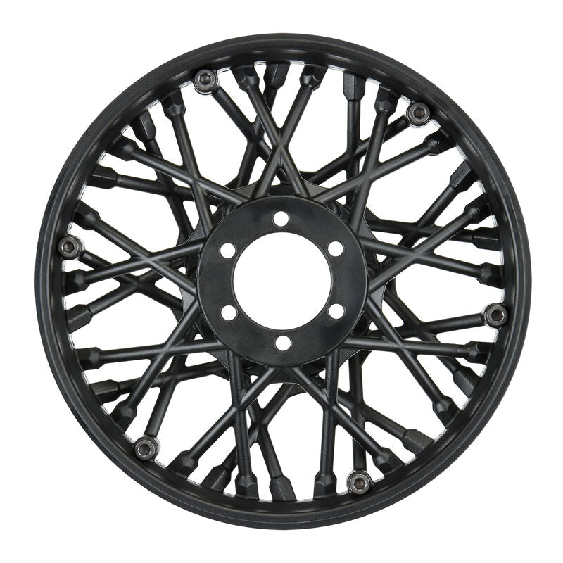 PRO-LINE: Supermoto Front Wheel, Black: Promoto-MX