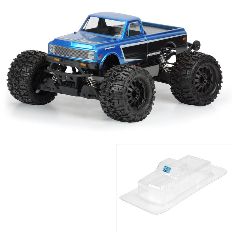 PRO-LINE: 1972 Chevy C10 Pick-Up Body, Clear: ST,NST,NR,NRU
