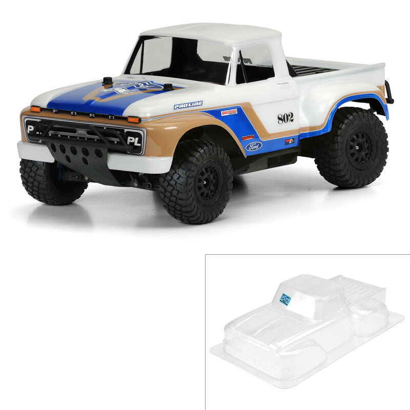 PRO-LINE: 1966 Ford F-100 Clear Body: Slash, Slash 4x4