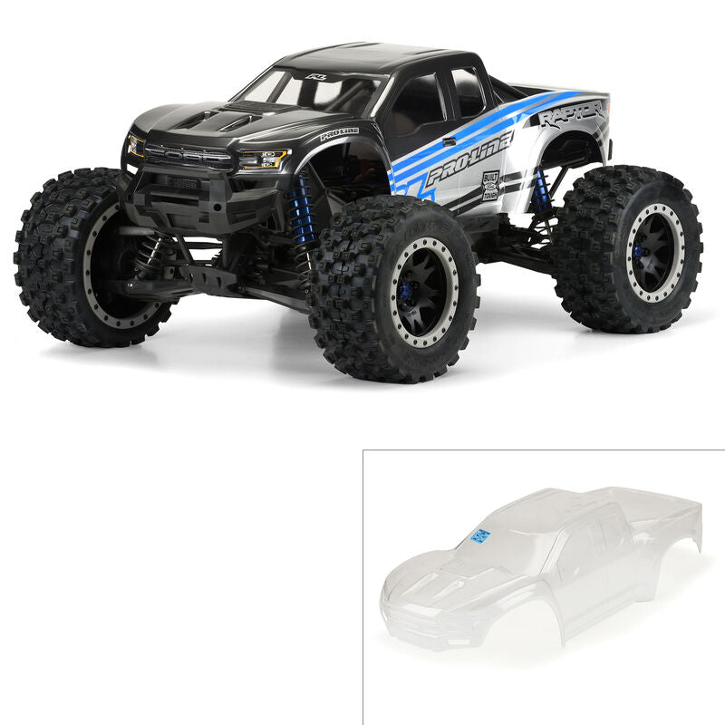 PRO-LINE: Pre-Cut 2017 Ford F-150 Raptor Clear Body :XMAXX