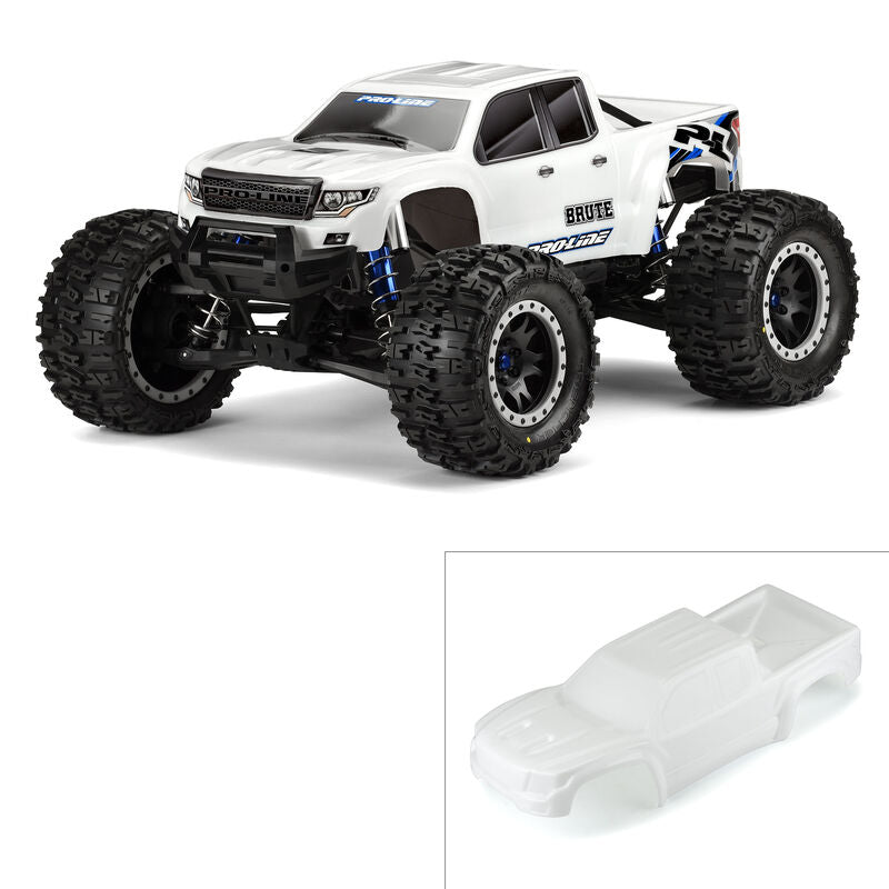 PRO-LINE: Pre-Cut Brute Bash Armor Body (White) for X-MAXX