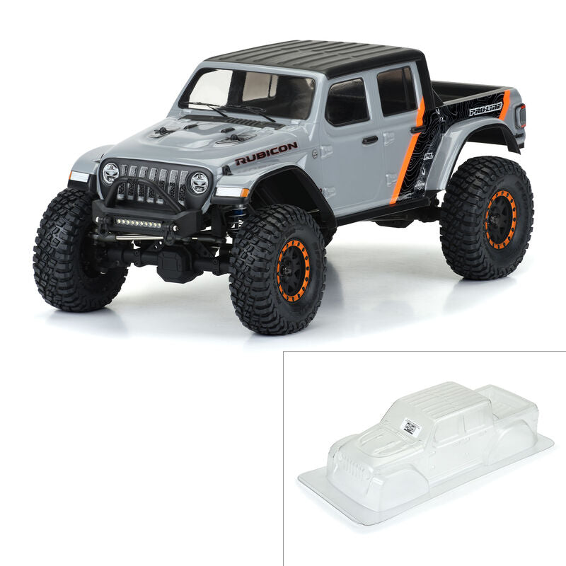 PRO-LINE: 2020 Jeep Gladiator Clear Body 12.3" WB Crawlers