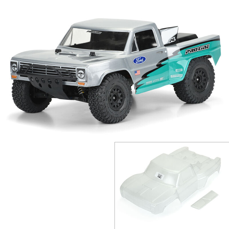 PRO-LINE: Pre-Cut 1967 Ford F-100 Clear Body for SC