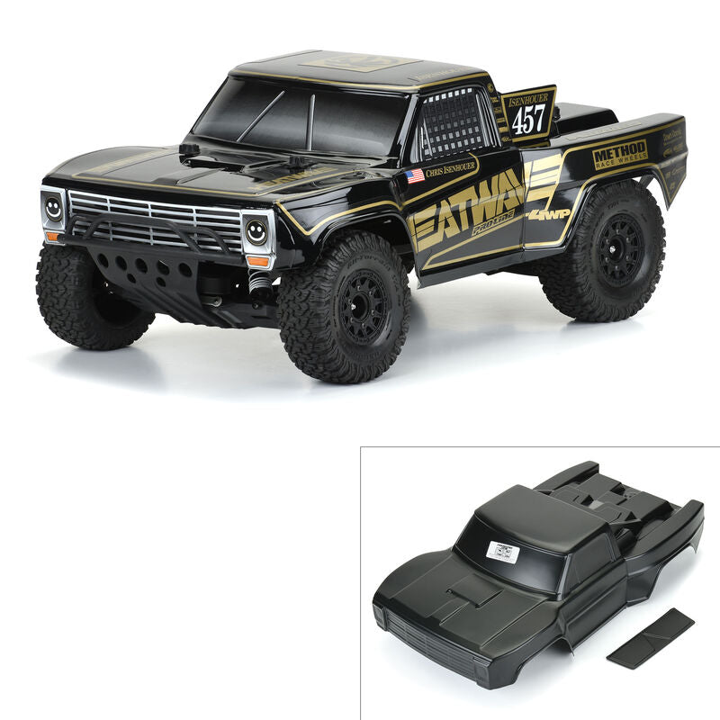 PRO-LINE: Pre-Cut 1967 Ford F-100 (Black) Body for SC