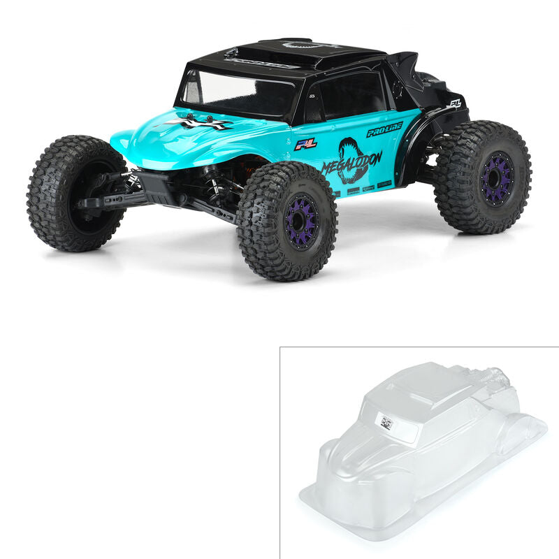 PRO-LINE: Megalodon Desert Buggy Clear Body Slash 2wd/4x4