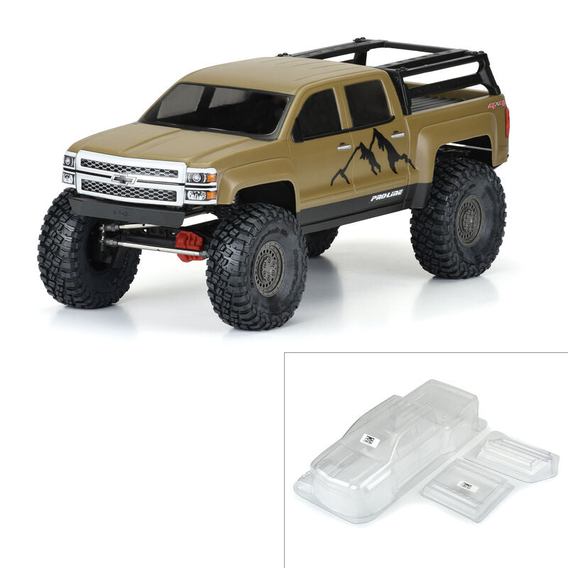 PRO-LINE: 1/10 2015 Chevrolet Silverado Clr Bdy 13.9" WB