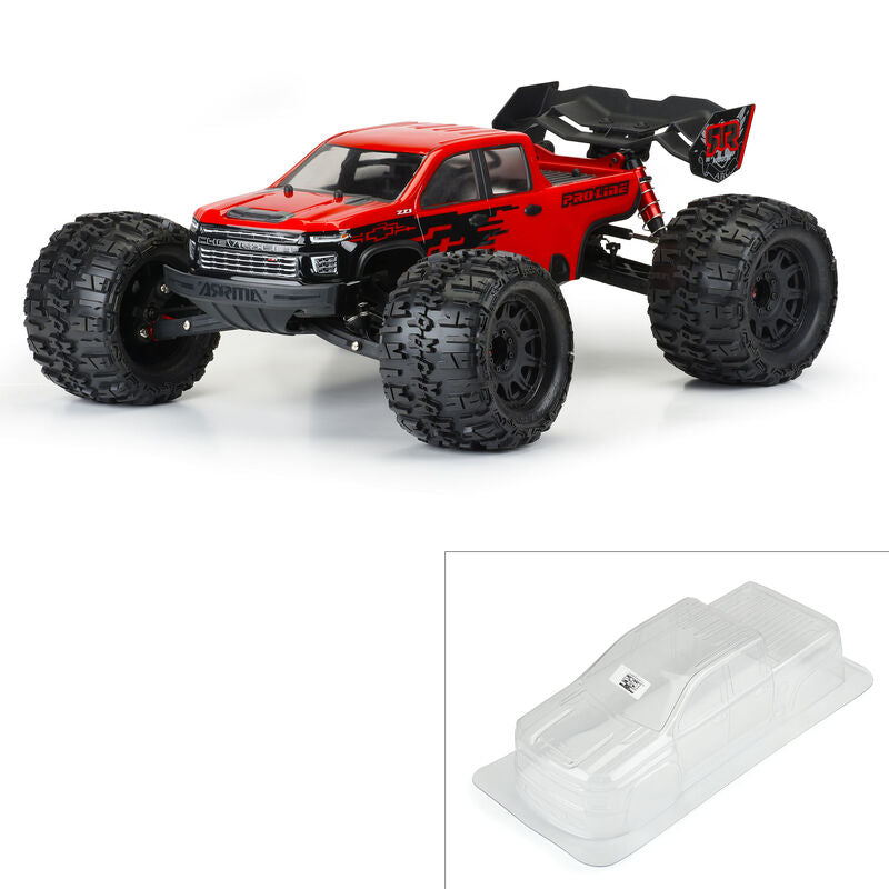 PRO-LINE: 1/8 2021 Chevrolet Silverado 2500 HD Clear Body
