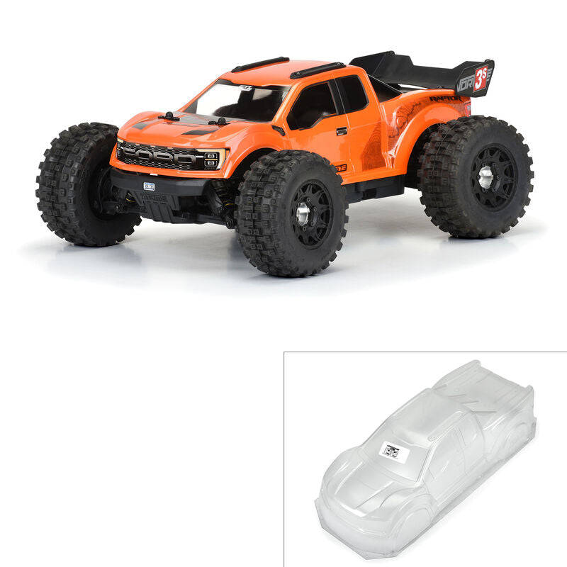 PRO-LINE: 2022 Ford F-150 Raptor Clear Body: Vorteks