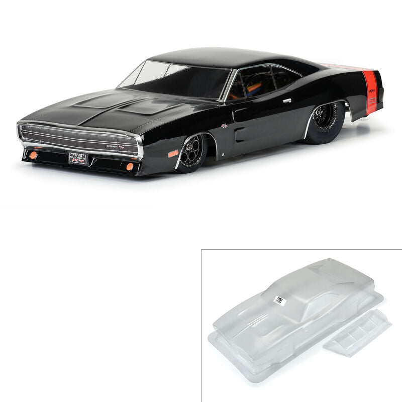 PRO-LINE: 1/10 1970 Dodge Charger Clear Body: Drag Car