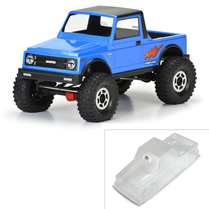PRO-LINE: 1/10 Sumo L Clear Body 12.3" Wheelbase Crawlers Proline