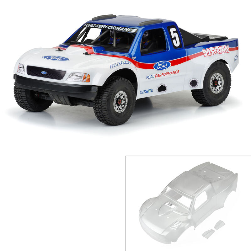 PRO-LINE: Pre-Cut 1997 Ford F-150 Trophy Truck Clear Body for ARRMA Mojave 6S