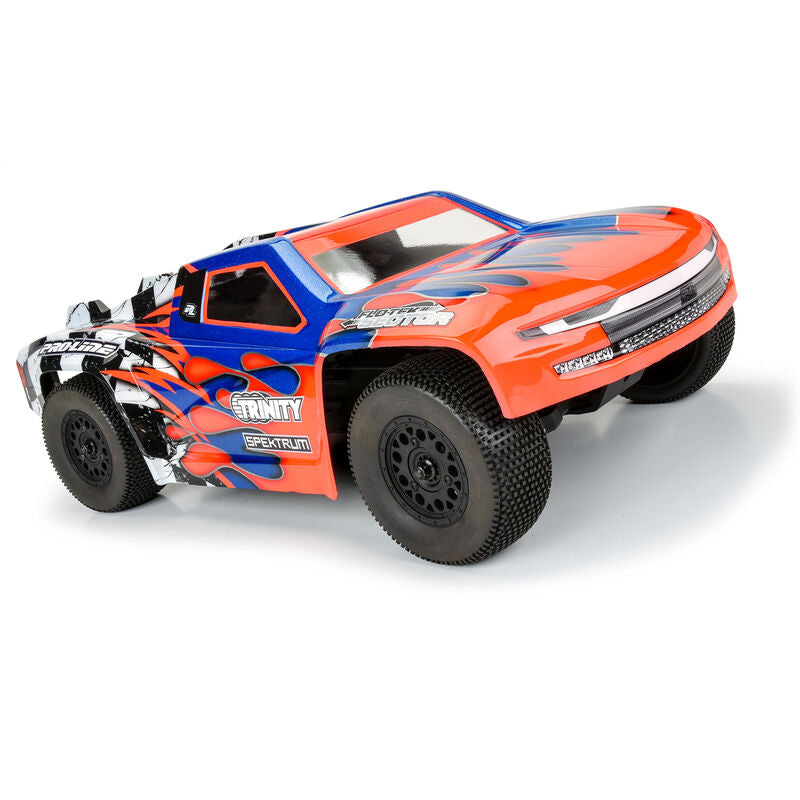 PRO-LINE Pre-Cut Flo-Tek Sector Clear Short Course Body