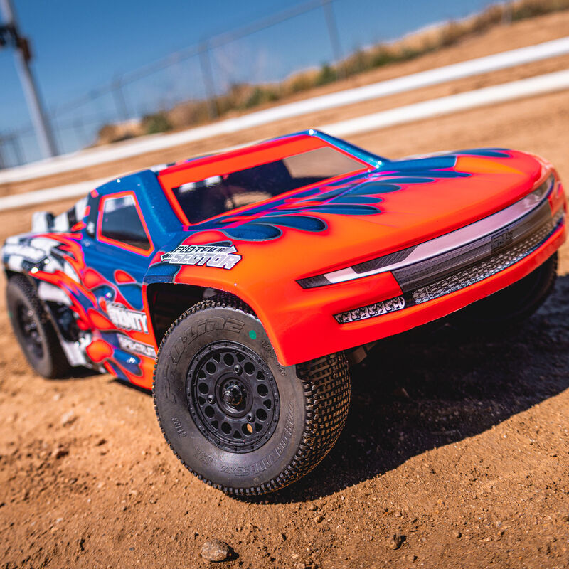 PRO-LINE Pre-Cut Flo-Tek Sector Clear Short Course Body