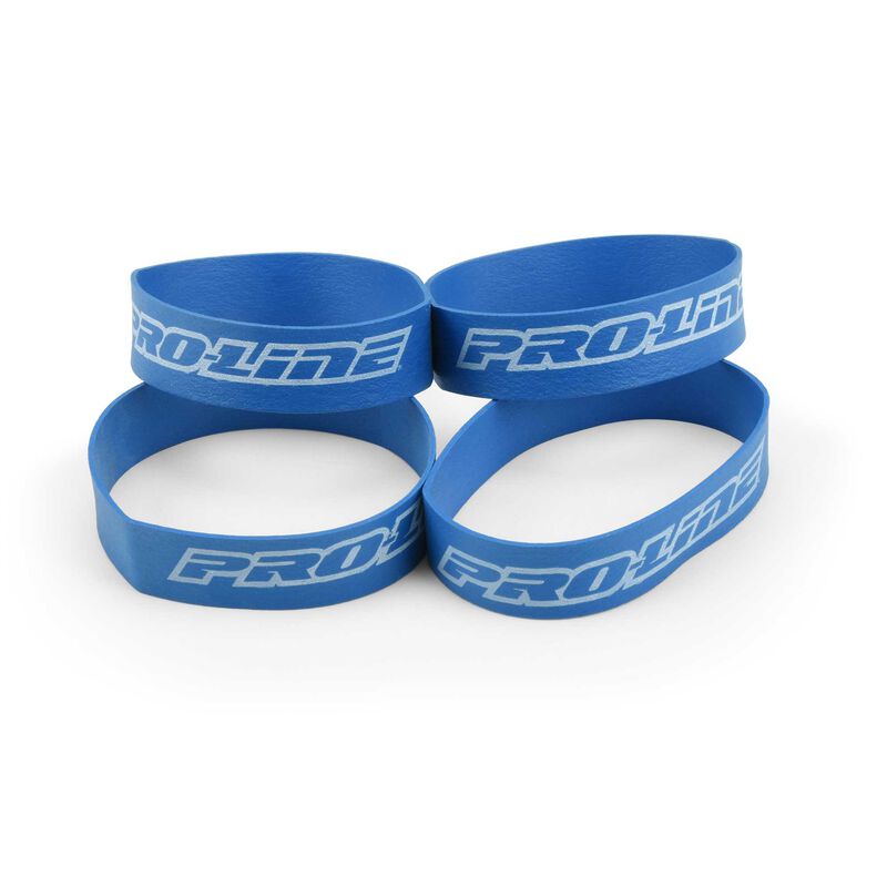 PRO-LINE: Pro-Line Tire Rubber Bands, Blue (4)